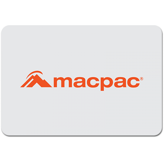 Macpac $20 Instant Flexi E-Gift Card